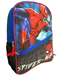 Spider-Man Marvel 16" Nylon School Backpack for Boys, with a front Pocket