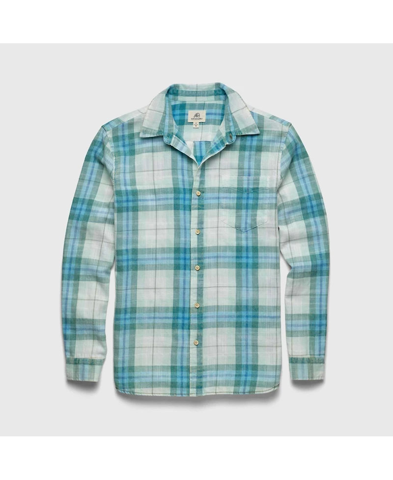Surfside Supply Co. Men's Brian Twill Plaid Shirt