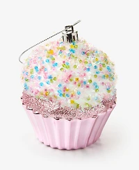 Holiday Lane Sweet Tooth Pink Cupcake Ornament, Exclusively at Macy's