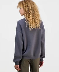 Madden Girl Juniors' Embellished Crewneck Sweatshirt