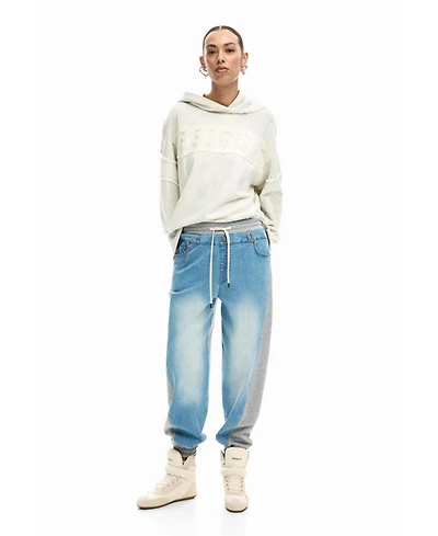 Desigual Women's Jogger denim trousers