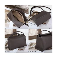 Susu Ivy Small Pebbled Leather Crossbody Bag Minimalist Shoulder Lightweight Everyday Purse for Women