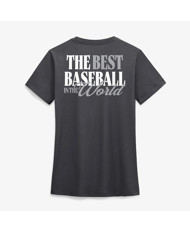 Nike Women's Anthracite Venezuela Baseball 2026 World Classic Champions Locker Room T-Shirt