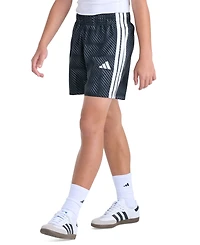 adidas Boys' 8-20 Elastic Waistband World Soccer Shorts