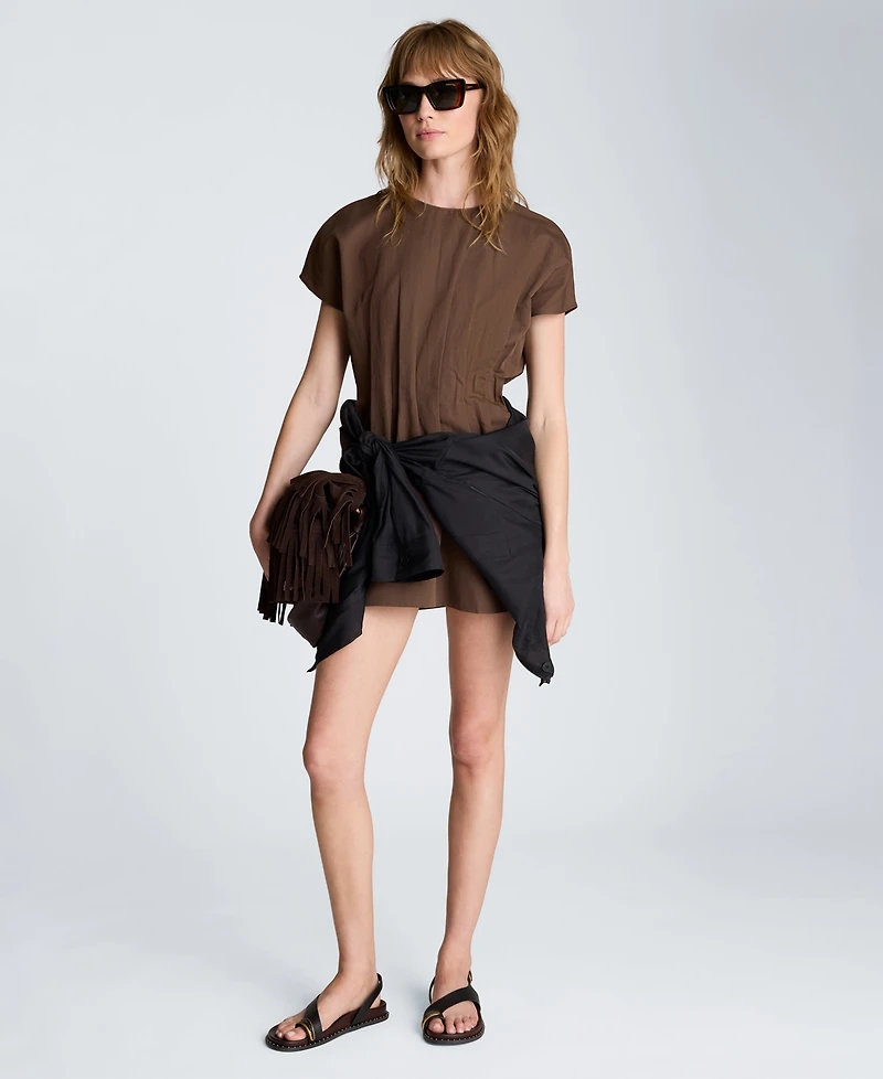 Kenneth Cole Women's Crewneck Mini Dress