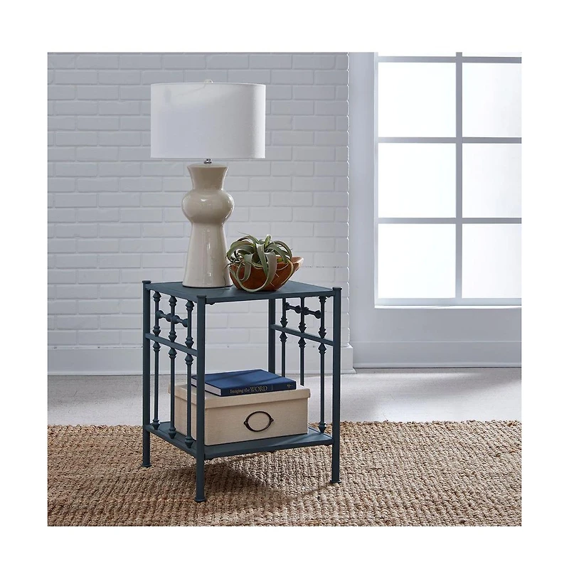 Liberty Furniture Open Night Stand - Navy