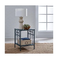 Liberty Furniture Open Night Stand - Navy