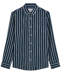 Scotch & Soda Men's Striped Regular-Fit Shirt