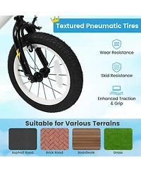 Slickblue Kids Ride On Bike with Training Wheels
