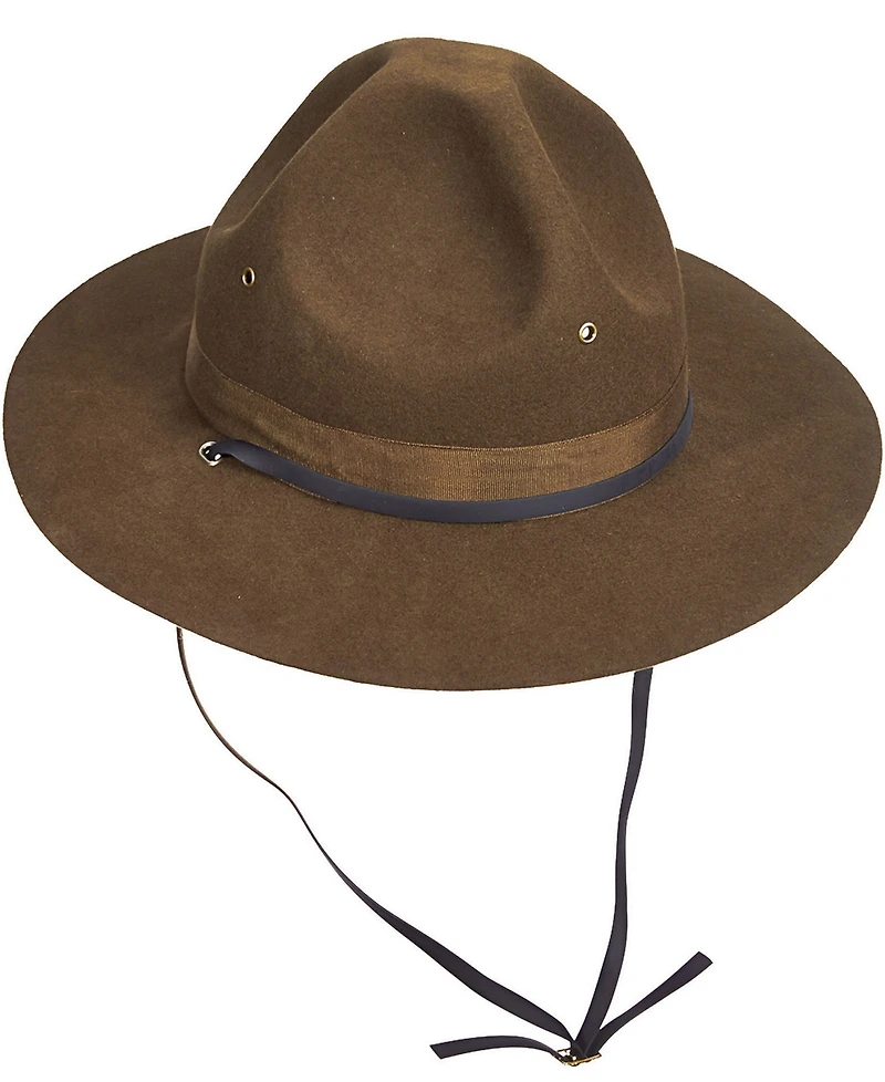 Scala Men's Wool Felt Campaign Hat