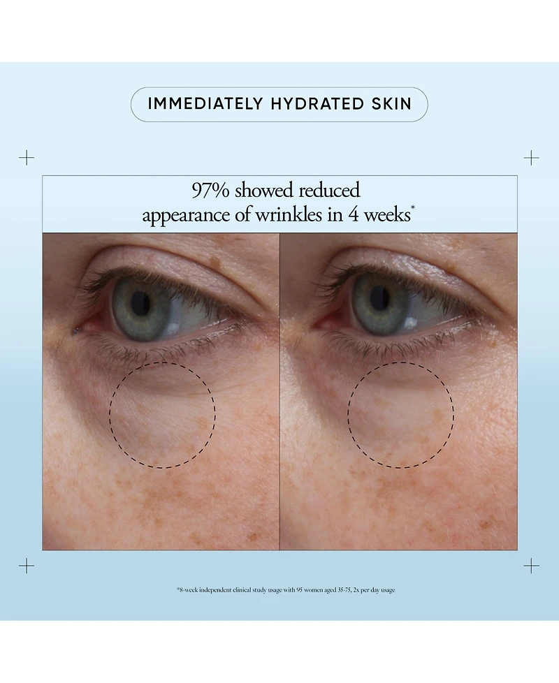 philosophy Hope In A Jar Eye Revival Serum-In-Cream With Elderberry Flower & Hyaluronic Acid, 0.5 oz.
