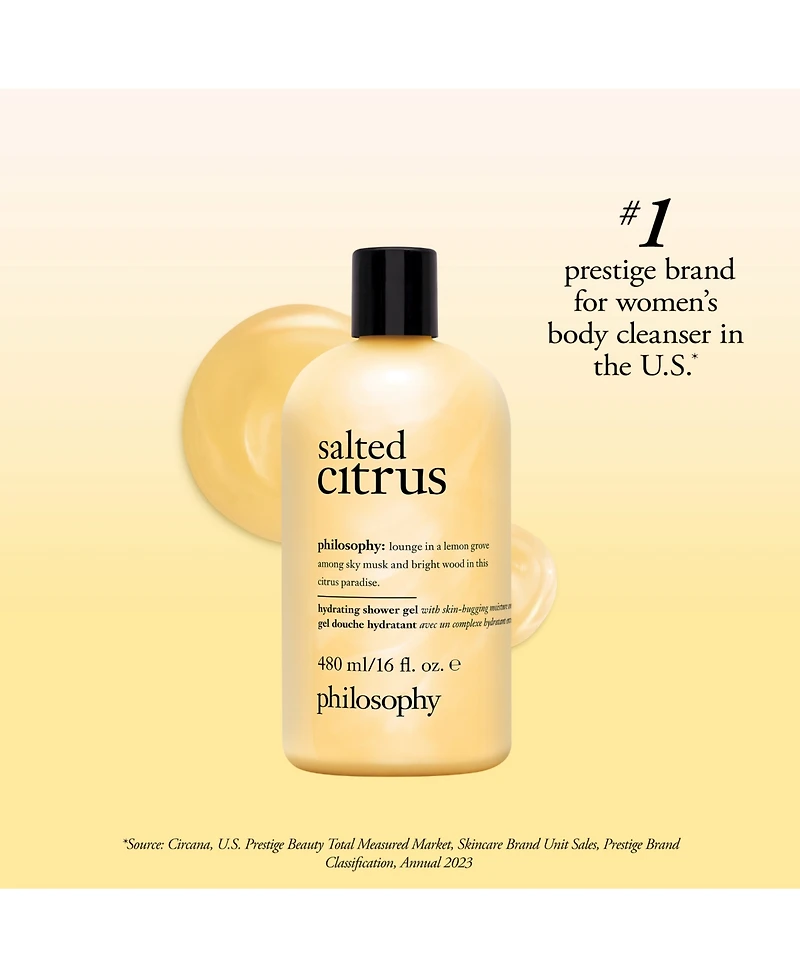 philosophy Salted Citrus Hydrating Shower Gel
