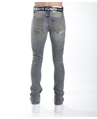 Hvman Chosen To Prevail x Cult Men's Strat Super Skinny Fit Jean