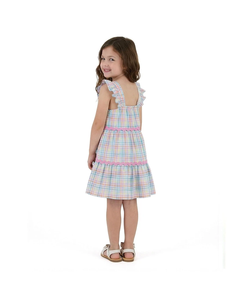 Andy & Evan Toddler Girls Tirered Dress