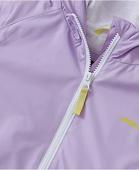 Lands' End Girls Hooded Water Resistant Rain Jacket
