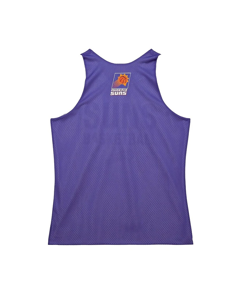 Mitchell & Ness Men's Purple/White Phoenix Suns Hardwood Classics Reversible Mesh Practice Jersey