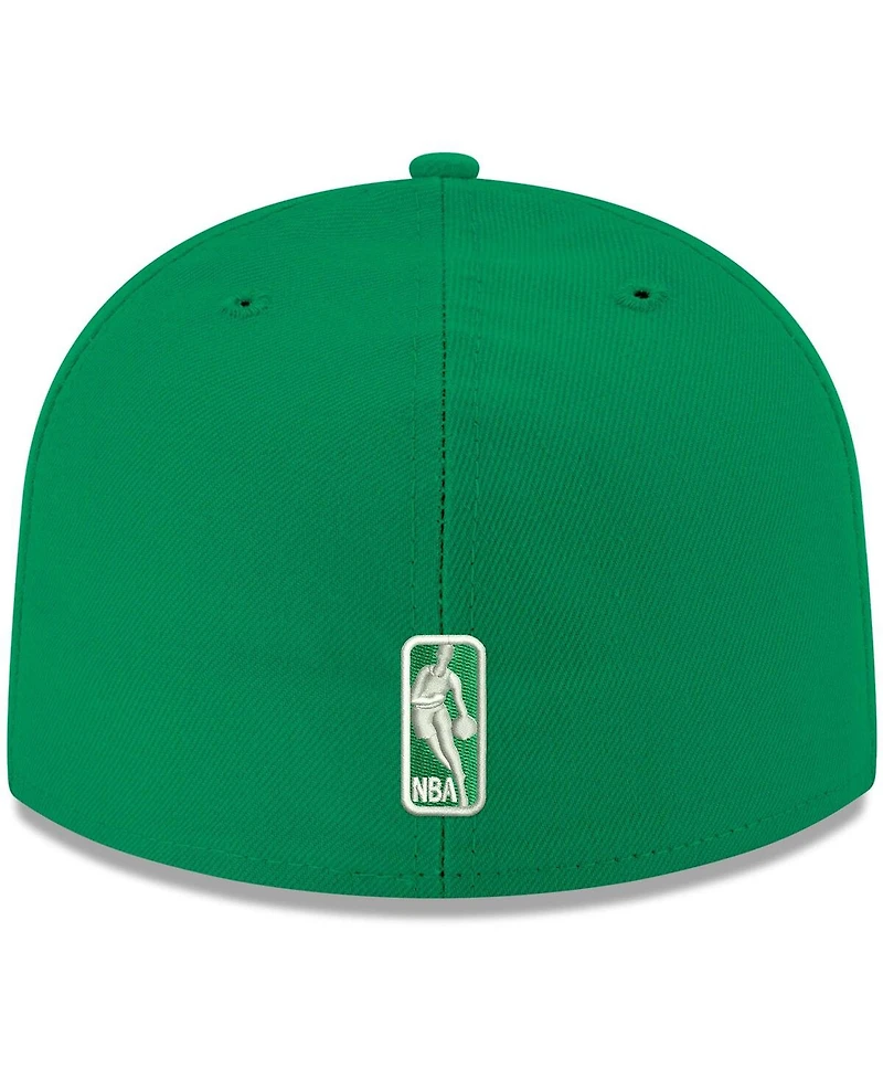 New Era Men's Kelly Green Boston Celtics Team Color 59FIFTY Fitted Hat