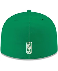 New Era Men's Kelly Green Boston Celtics Team Color 59FIFTY Fitted Hat
