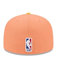New Era Men's Orange Cleveland Cavaliers 2025/26 City Edition 59FIFTY Fitted Hat