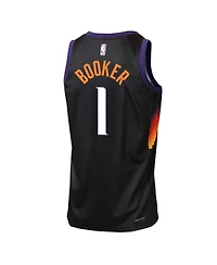 Nike Big Boys and Girls Devin Booker Black Phoenix Suns 2025/26 City Edition Swingman Jersey