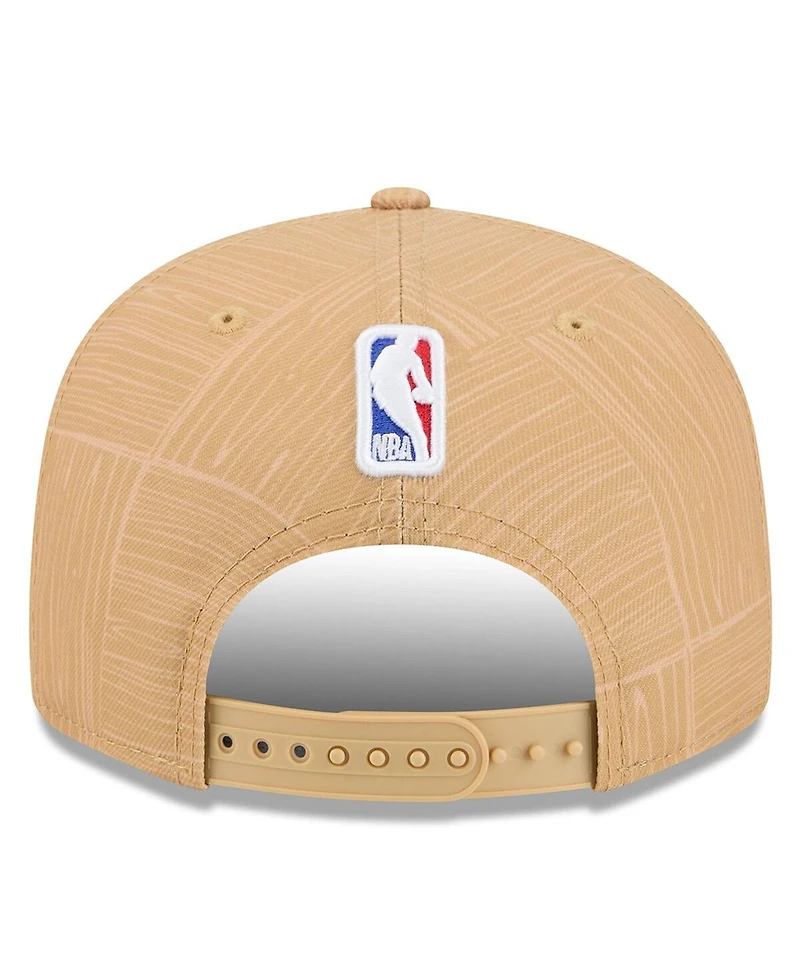 New Era Men's Gold Boston Celtics 2025/26 City Edition Alternate 9FIFTY Snapback Hat