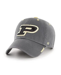 '47 Brand Men's Charcoal Purdue Boilermakers Ice Clean Up Adjustable Hat
