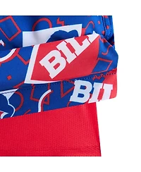 Chubbies Men's Blue Buffalo Bills Game Day Fit Classic Lined Swim Trunks