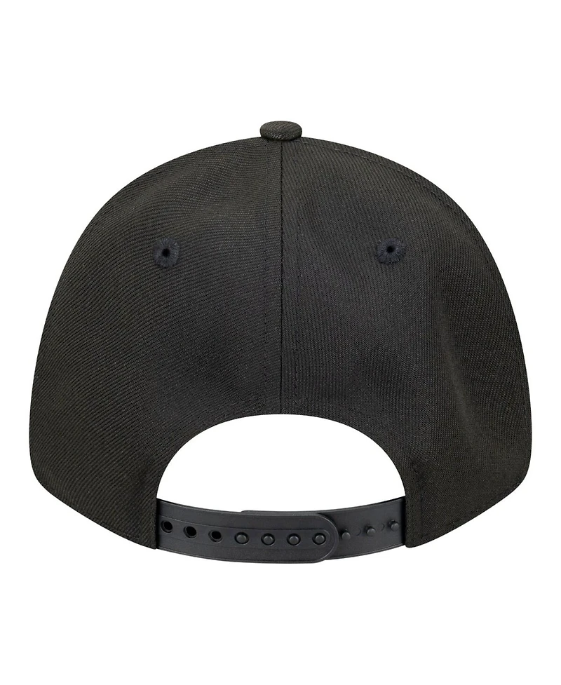 New Era Men's Black Washington Commanders Core Team 9FORTY Adjustable Hat