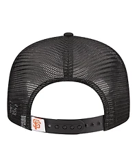 New Era Big Boys and Girls Black San Francisco Giants 9FIFTY Trucker Snapback Hat