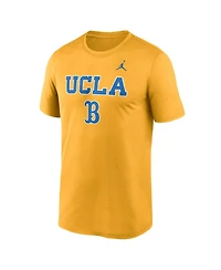 Jordan Men's Gold Ucla Bruins Lockup Legend Performance T-Shirt