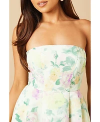 Oasis Women's Occasion Strapless Mini Dress