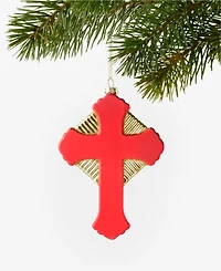 Holiday Lane Blessed Cross Ornament, Macy's Exclusive