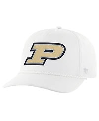 '47 Brand Men's White Purdue Boilermakers Rope Hitch Adjustable Hat
