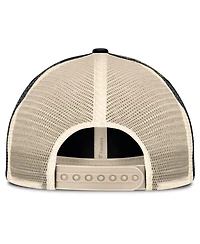 Fanatics Men's Black/Natural Minnesota Wild Rival Trucker Adjustable Hat
