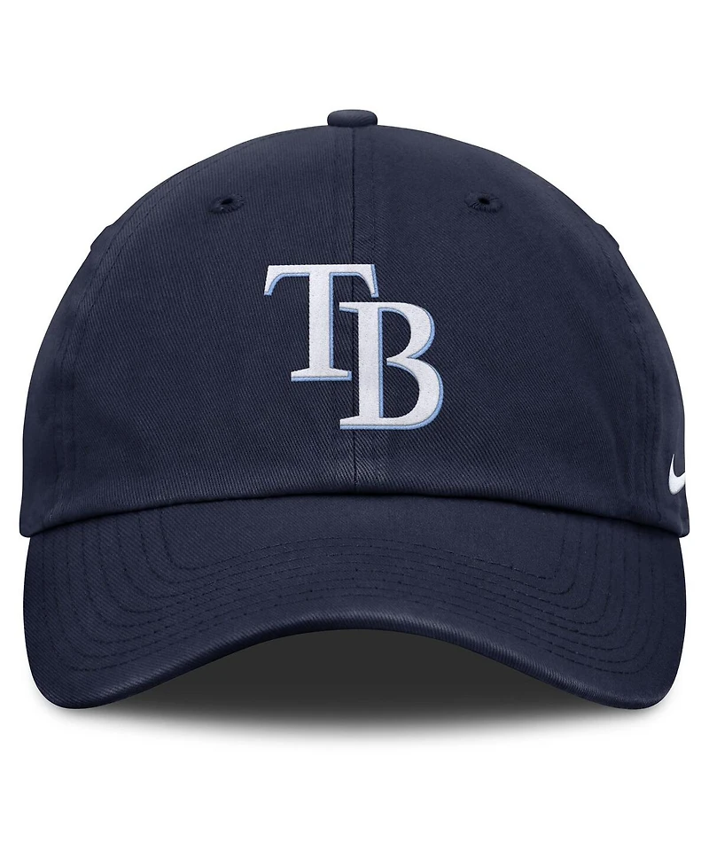 Nike Men's Navy Tampa Bay Rays Club Adjustable Hat