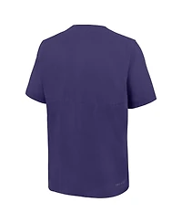 Nike Men's Purple Tcu Horned Frogs Dri-fit Quarter-Zip Windshirt