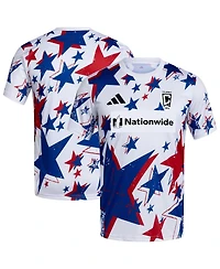 Adidas Men's White Columbus Crew 2026 Americana Pre-Match Jersey