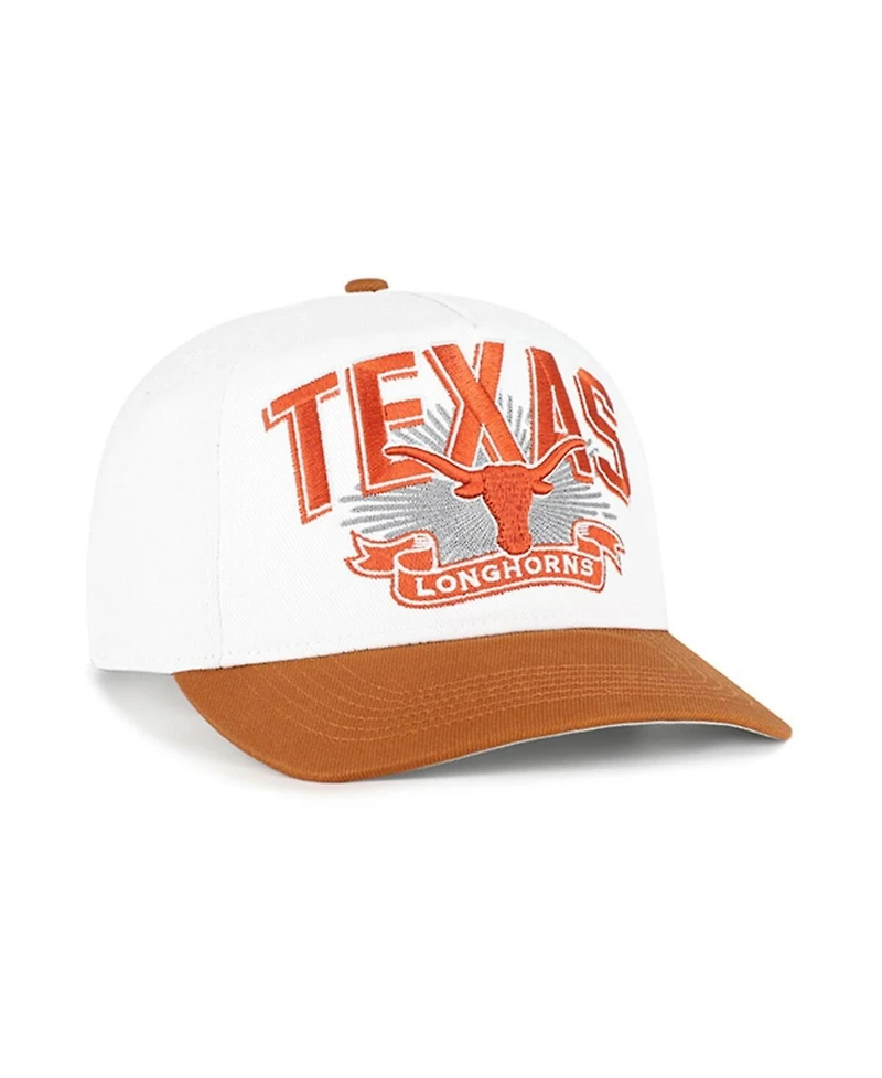 '47 Brand Men's White Texas Longhorns Prime Play Hitch Adjustable Hat