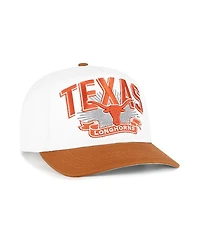 '47 Brand Men's White Texas Longhorns Prime Play Hitch Adjustable Hat