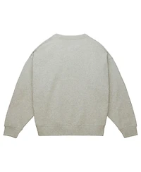Mitchell & Ness Women's Heather Gray Colorado Avalanche Hockey Night Sweatshirt