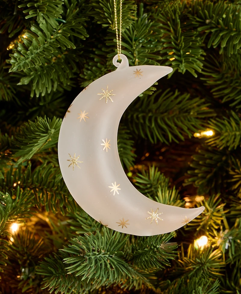 Holiday Lane Celestial Gems Moon with Star Ornament, Macy's Exclusive