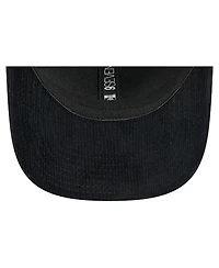 New Era Men's Black Philadelphia Flyers Quilted Nylon 9SEVENTY Adjustable Trucker Hat