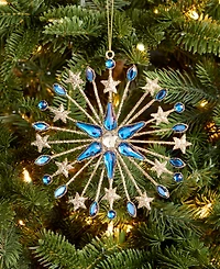 Holiday Lane Celestial Gems Snowflake Ornament, Macy's Exclusive