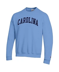 Champion Men's Carolina Blue North Tar Heels Basic Arch Fleece Pullover Sweatshirt