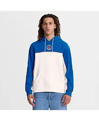 Fanatics Men's Royal/White Paris Saint-Germain Retro Overhead Tri-Blend Hoodie