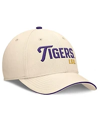Nike Men's Natural Lsu Tigers 2026 Primetime Swooshflex Hat