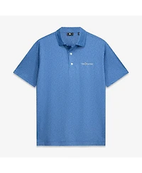 FootJoy Men's Blue The Players All Over Print ProDry Polo Shirt