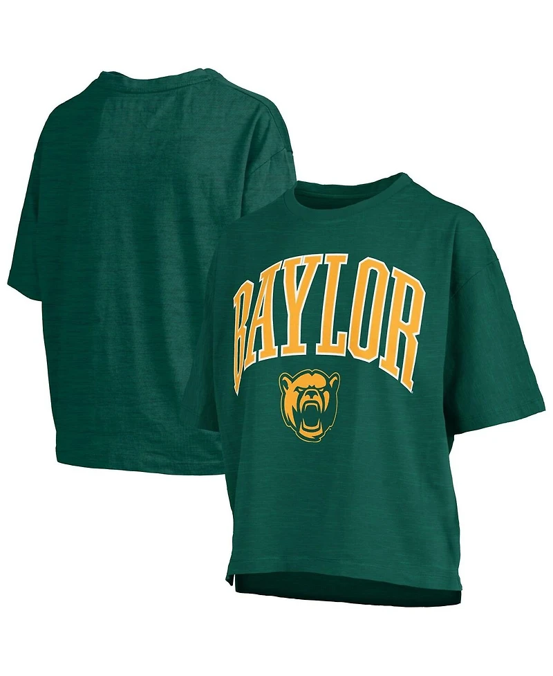 Pressbox Women's Green Baylor Bears Nelson T-Shirt