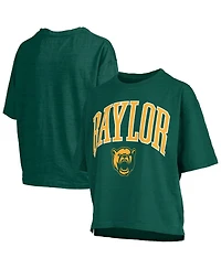 Pressbox Women's Green Baylor Bears Nelson T-Shirt