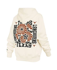 Pressbox Women's Cream Texas Longhorns Elena Janise Hoodie